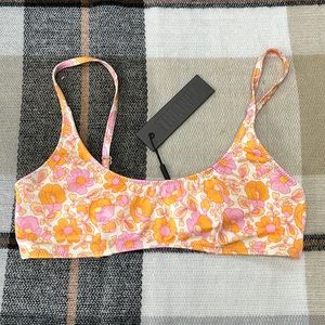 NWT TRIANGL Floral Bikini Top